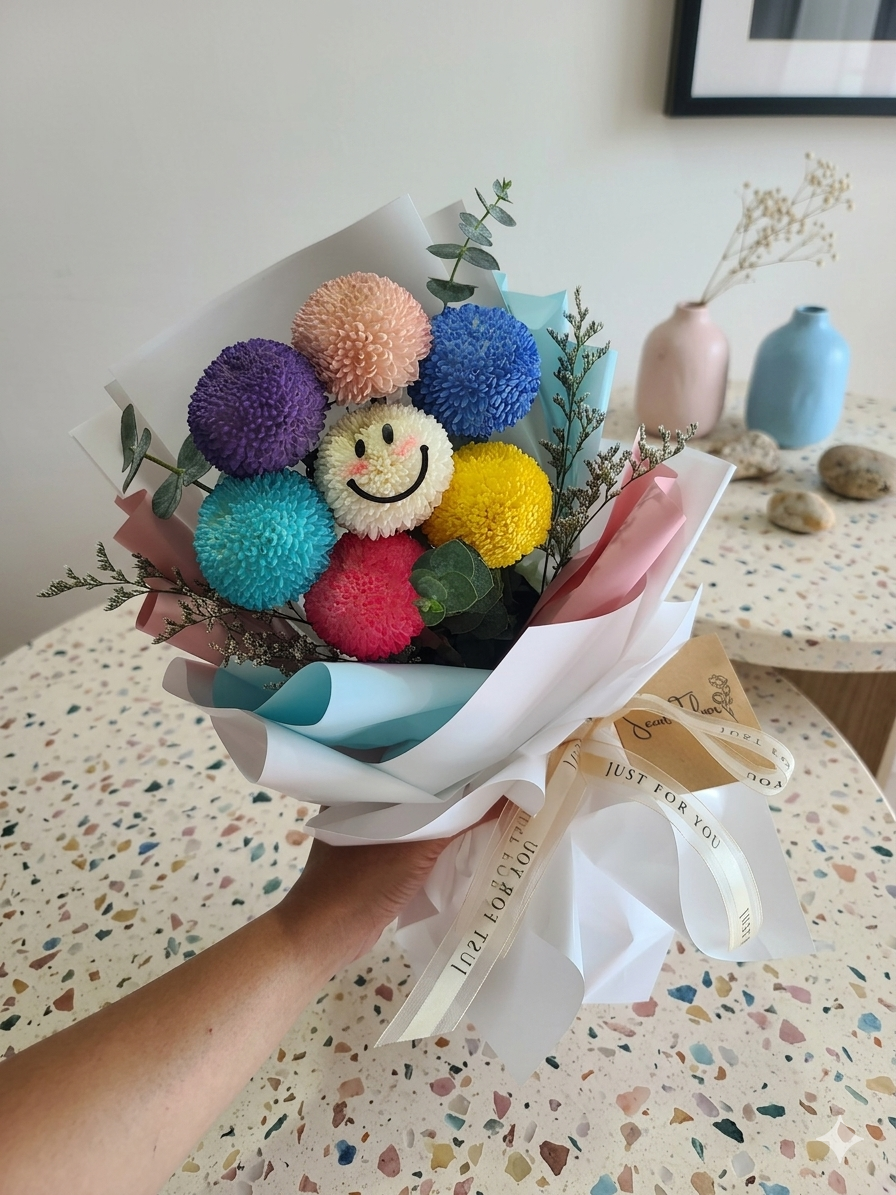 Smiley Rainbow (Medium)